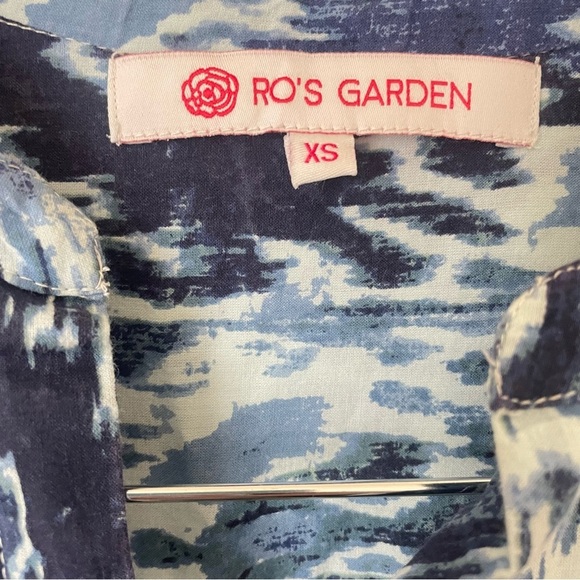 Tuckernuck Ro’s Garden Tyla Rio Ikat Maxi Dress - Picture 5 of 7